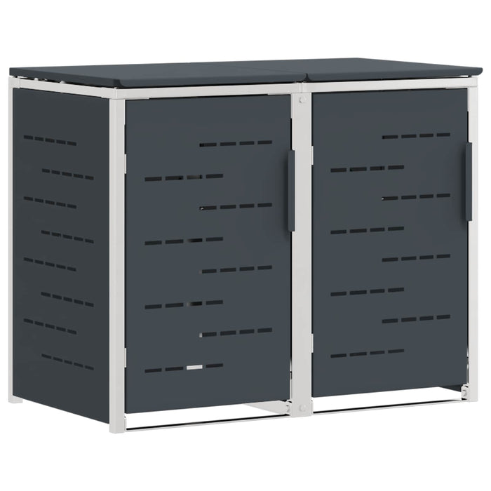 Depozitare pentru Containere cu Roți Antracit Oţel inoxidabil WALTI