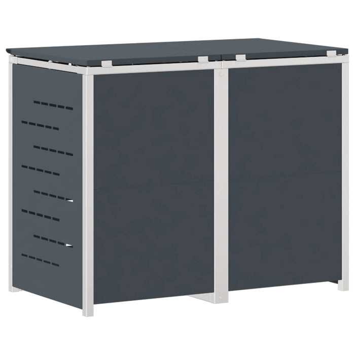 Depozitare pentru Containere cu Roți Antracit Oţel inoxidabil WALTI