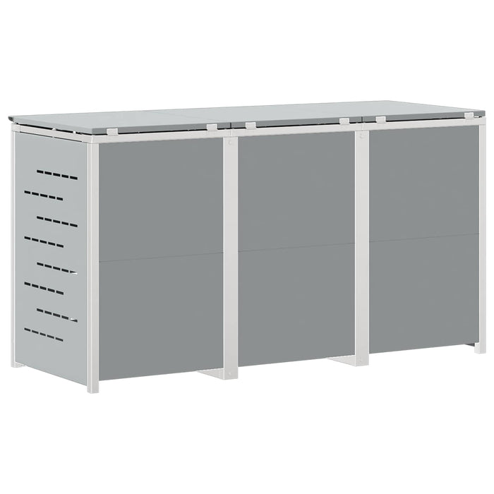 Depozitare pentru Containere cu Roți Oţel inoxidabil Gri WALTI