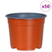 Vaza pentru flori 50 pcs Terracota Ø 15 x 12.5 cm Plastic - WALTI WALTI