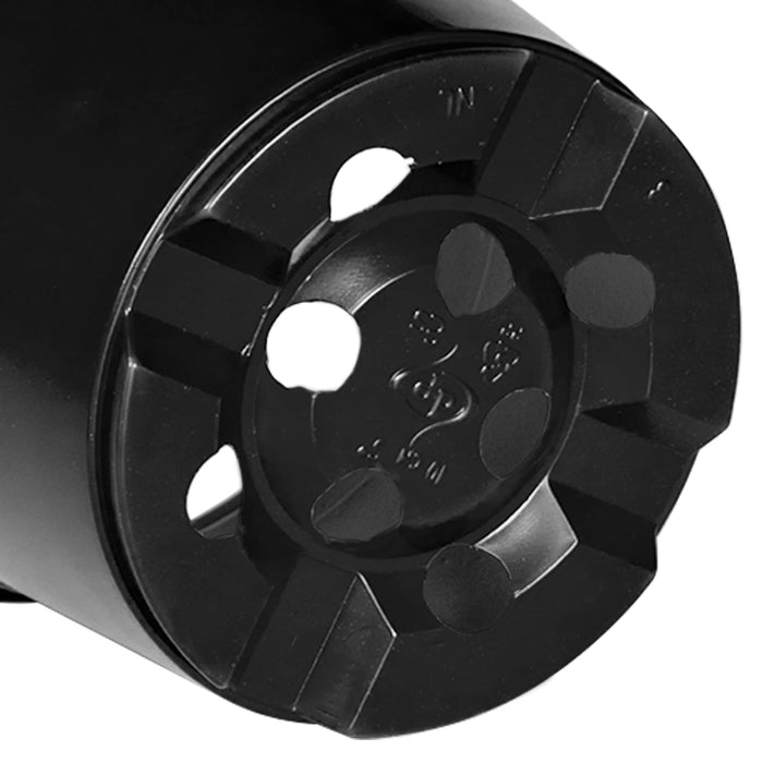 Vaza pentru flori 100 pcs Negru Ø 15 x 12.5 cm Plastic - WALTI WALTI