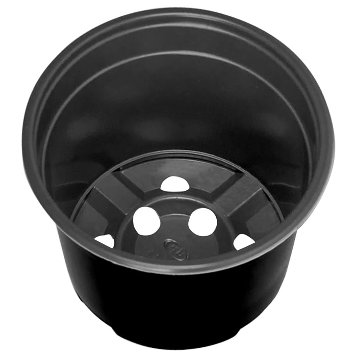 Vaza pentru flori 100 pcs Negru Ø 15 x 12.5 cm Plastic - WALTI WALTI