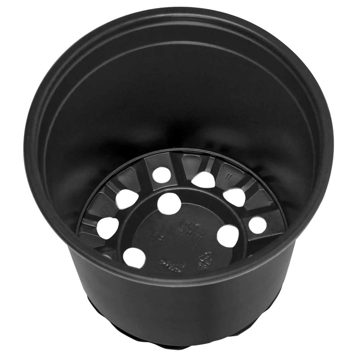 Vaza pentru flori 200 pcs Negru Ø 15 x 13 cm Plastic - WALTI WALTI