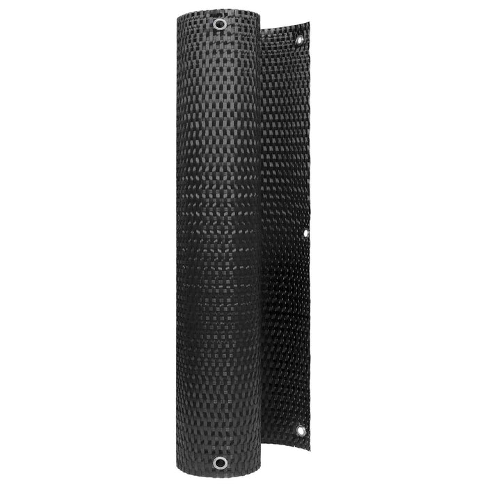 Ecran pentru balcon cu găici Negru - WALTI WALTI