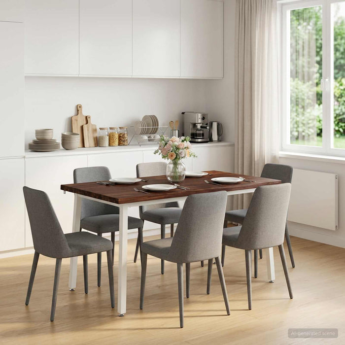 Masa de dining cu margine vie 140 x 70 x 75 cm - WALTI WALTI