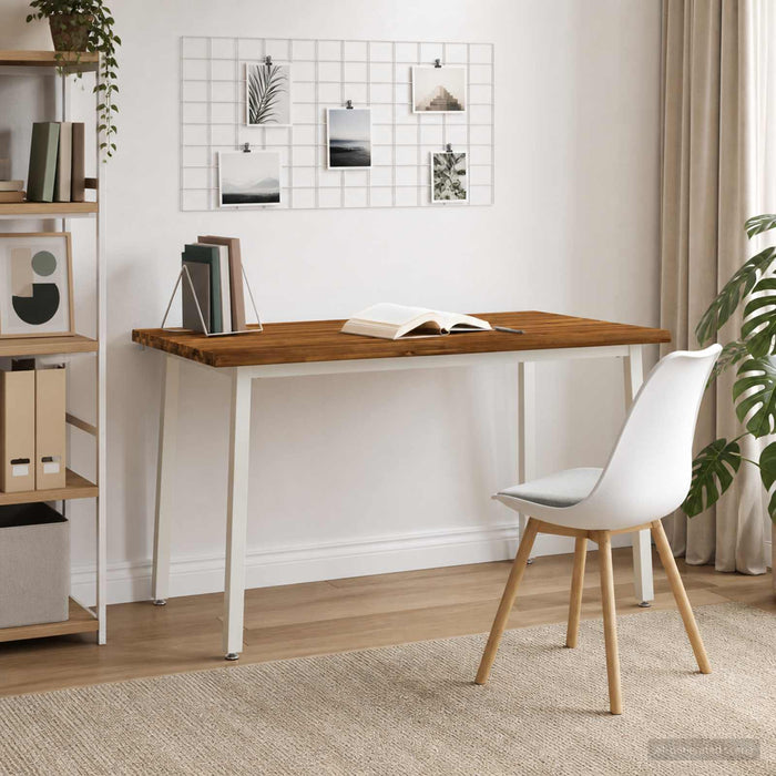 Masa de dining cu margine vie 140 x 90 x 75 cm natural WALTI