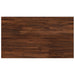 140 x 70 x 75 cm Lemn Solid de Acacia Maro închis și Alb - WALTI WALTI