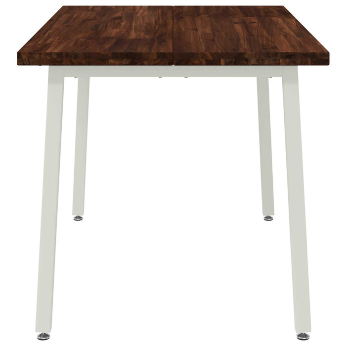 Masă de dining pătrată 120 x 90 x 75 cm Lemn Solid de Acacia - WALTI WALTI