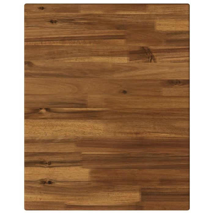 Blat de masă dreptunghiular 90 x 50 x 3,5 cm Pătrat natural WALTI
