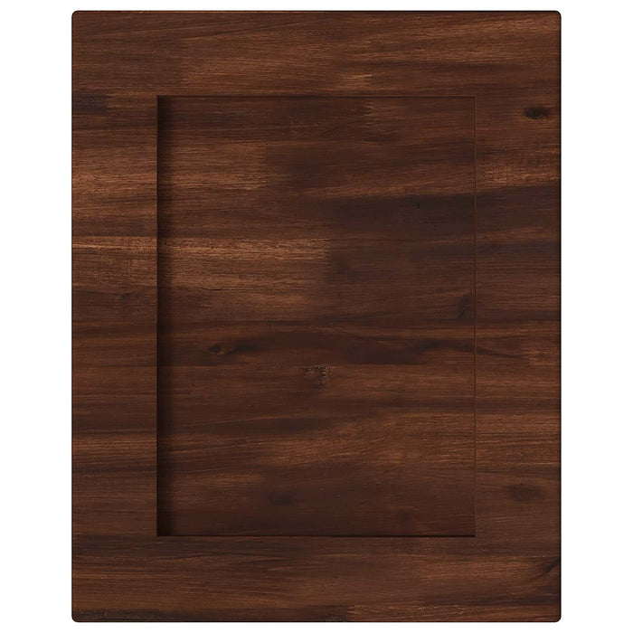 Blat de masă dreptunghiular 40 x 40 x 3,5 cm Pătrat Maro închis WALTI