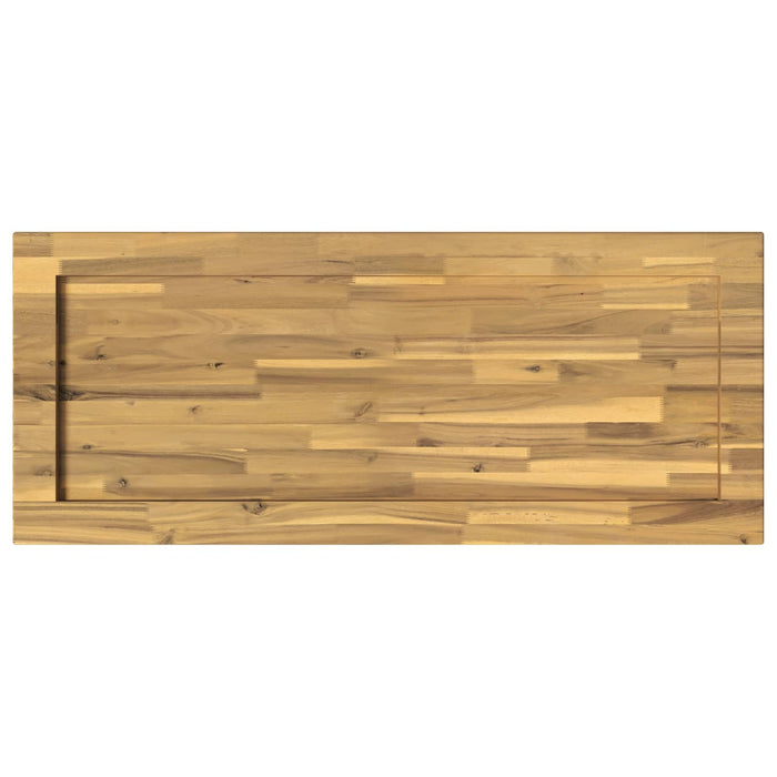 Blat de masă dreptunghiular 90 x 50 x 3,5 cm Dreptunghiular Alb - WALTI WALTI