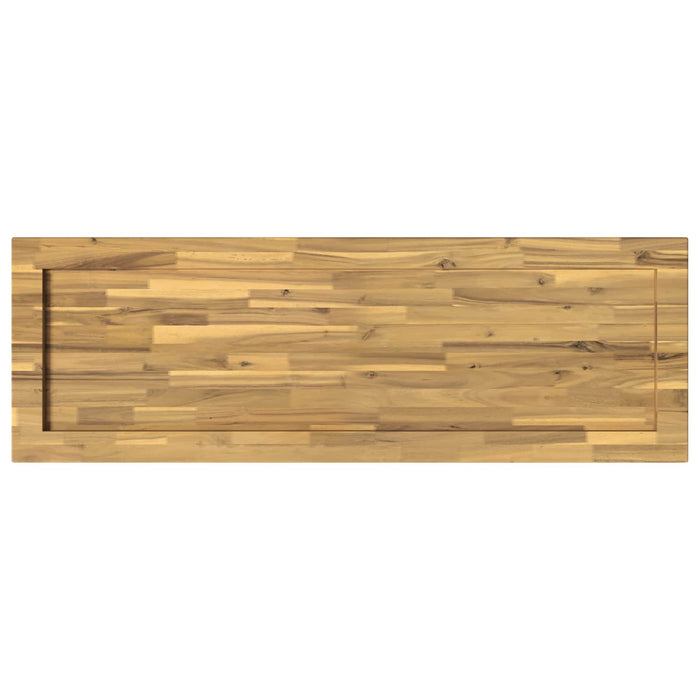 Blat de masă dreptunghiular 90 x 50 x 3,5 cm Dreptunghiular Alb - WALTI WALTI