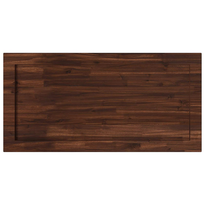 Blat de masă dreptunghiular 90 x 50 x 3,5 cm Dreptunghiular - WALTI WALTI