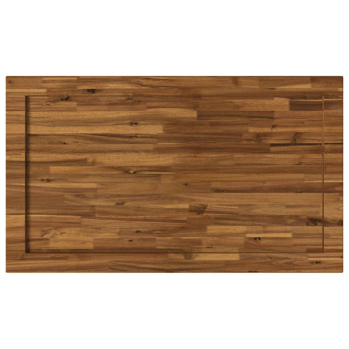 Blat de masă dreptunghiular 90 x 50 x 3,5 cm Dreptunghiular - WALTI WALTI