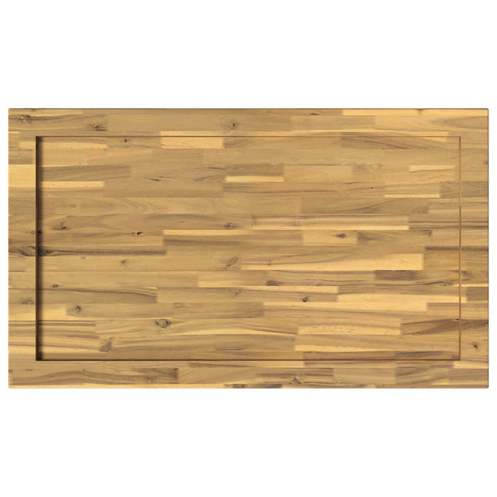 Blat de masă dreptunghiular 90 x 50 x 3,5 cm Dreptunghiular Alb - WALTI WALTI