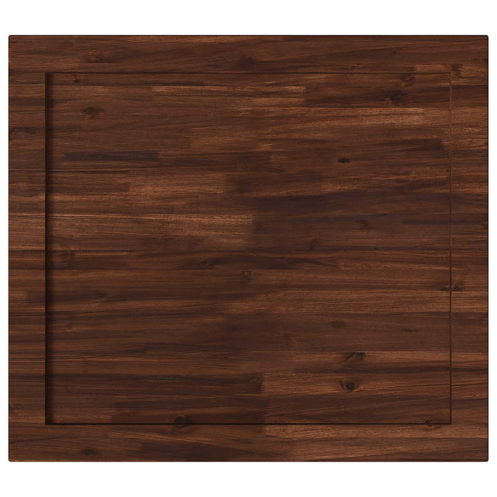 Blat de masă dreptunghiular 90 x 80 x 3,2 cm Dreptunghiular WALTI