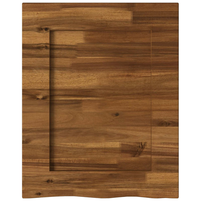 Blat de masă dreptunghiular 60 x 60 x 3,5 cm Pătrat natural WALTI