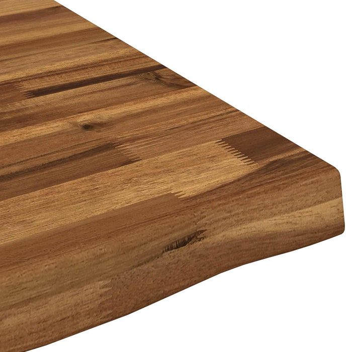 Blat de masă dreptunghiular 70 x 70 x 3,5 cm Pătrat natural WALTI