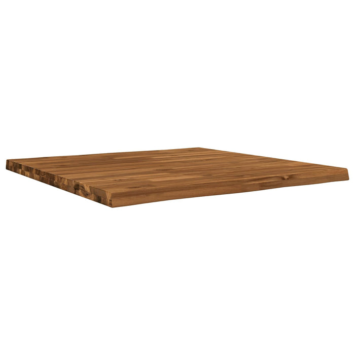 Blat de masă dreptunghiular 70 x 70 x 3,5 cm Pătrat natural WALTI