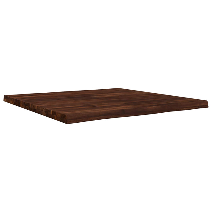 Blat de masă dreptunghiular 90 x 90 x 3,5 cm Pătrat Maro închis WALTI