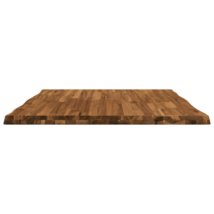 Blat de masă dreptunghiular 90 x 90 x 3,5 cm Pătrat natural WALTI