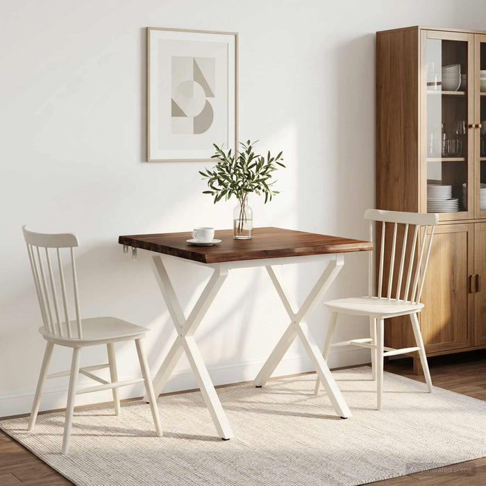 Masa de dining cu margine vie 80 x 80 x 75 cm - WALTI WALTI