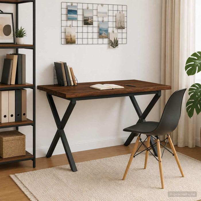 Masa de dining cu margine vie 90 x 55 x 75 cm WALTI