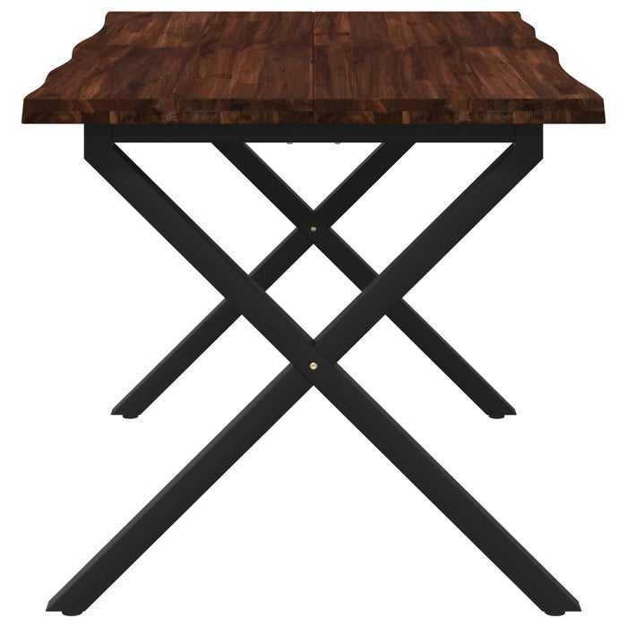 Masa de dining cu margine vie 90 x 55 x 75 cm WALTI