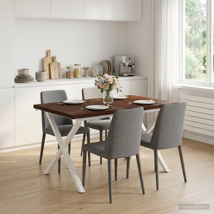 Masa de dining cu margine vie 110 x 55 x 75 cm - WALTI WALTI