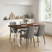Masa de dining cu margine vie 110 x 55 x 75 cm - WALTI WALTI