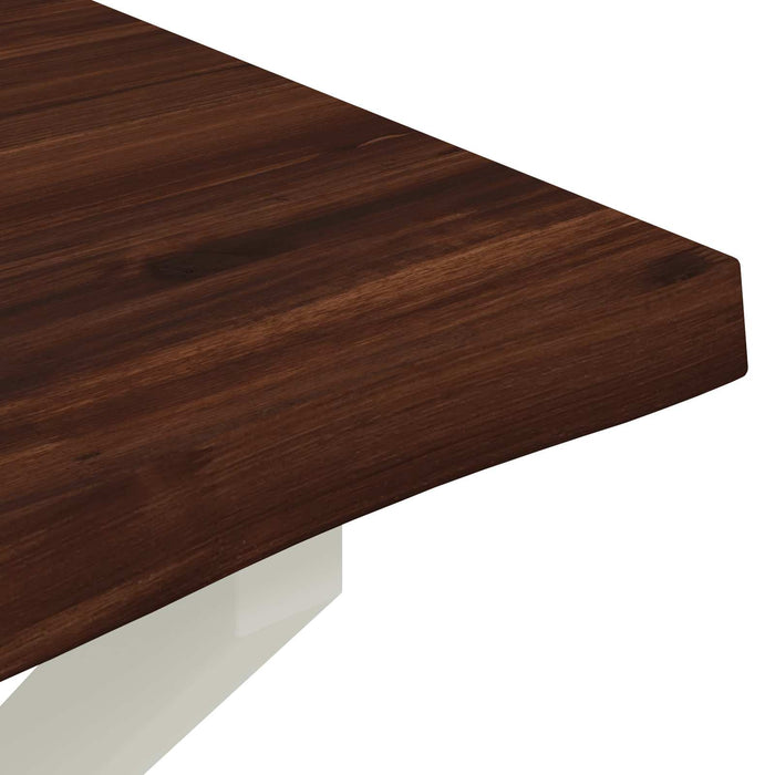 Masa de dining cu margine vie 110 x 55 x 75 cm - WALTI WALTI