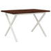 Masa de dining cu margine vie 110 x 55 x 75 cm - WALTI WALTI