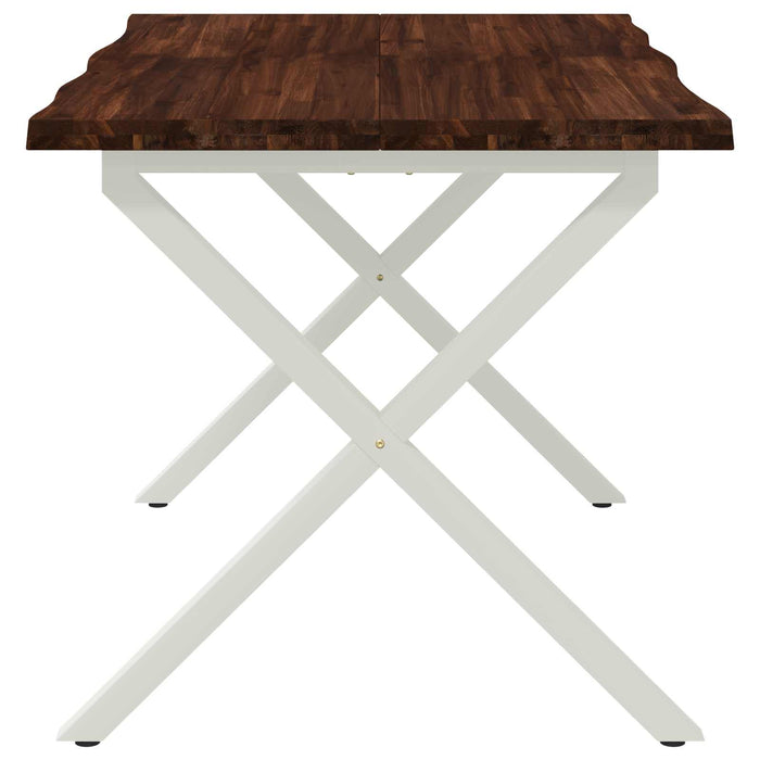 Masa de dining cu margine vie 110 x 55 x 75 cm - WALTI WALTI