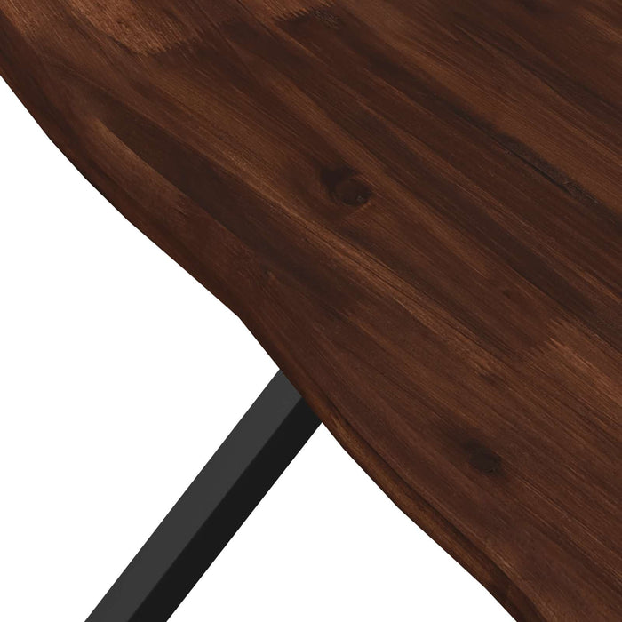 Masa de dining cu margine vie 70 x 70 x 75 cm - WALTI WALTI