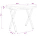 Masa de dining cu margine vie 120 x 70 x 75 cm - WALTI WALTI