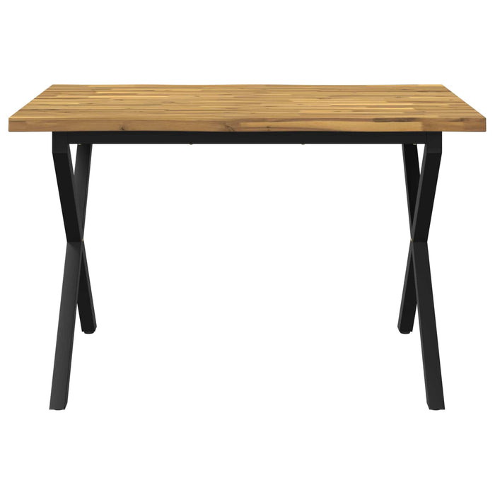 Masa de dining cu margine vie 120 x 70 x 75 cm WALTI