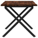 Masa de dining cu margine vie 80 x 80 x 75 cm - WALTI WALTI