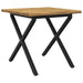 Masa de dining cu margine vie 80 x 80 x 75 cm - WALTI WALTI