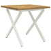 Masa de dining cu margine vie 80 x 80 x 75 cm - WALTI WALTI