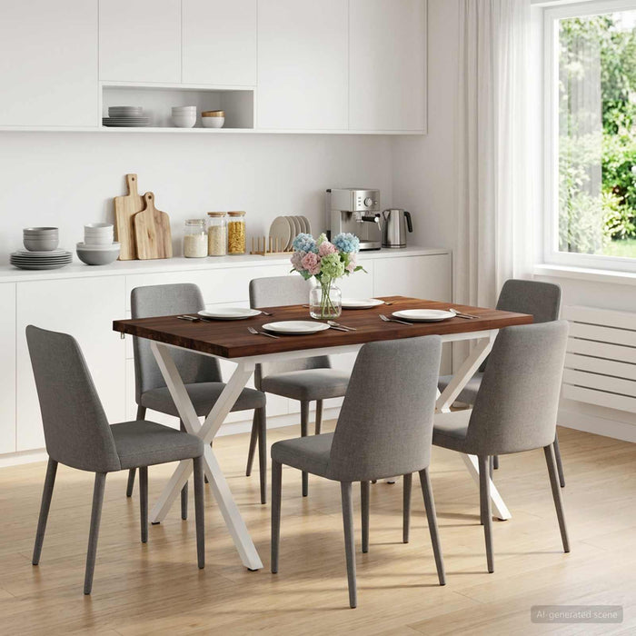 Masa de dining cu margine vie 120 x 90 x 75 cm - WALTI WALTI