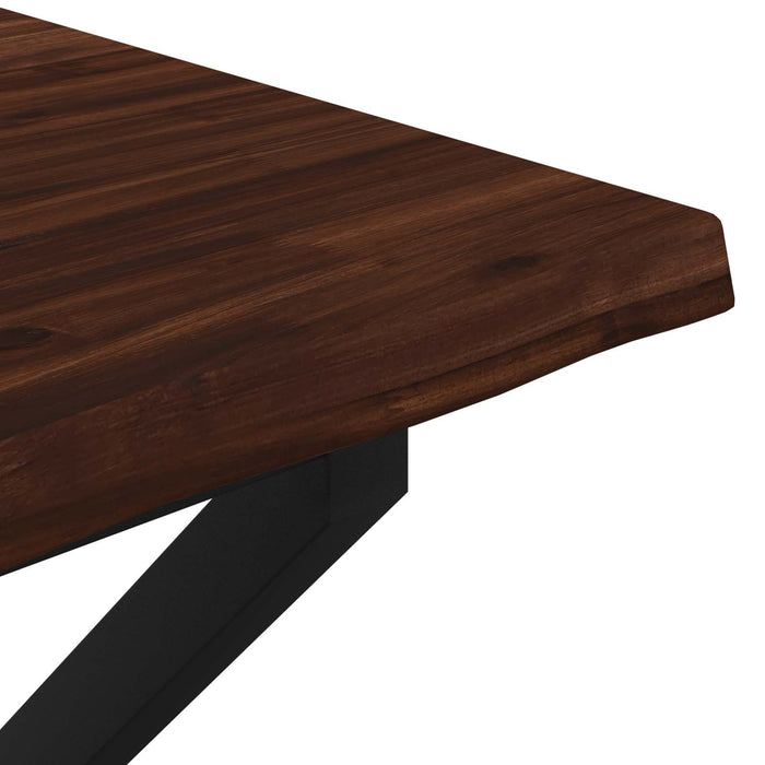 Masa de dining cu margine vie 90 x 90 x 75 cm - WALTI WALTI