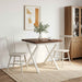 Masă de dining pătrată 60 x 55 x 75 cm Lemn Solid de Acacia - WALTI WALTI