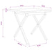 Masă de dining pătrată 60 x 55 x 75 cm Lemn Solid de Acacia - WALTI WALTI