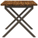 Masă de dining pătrată 60 x 55 x 75 cm Lemn Solid de Acacia - WALTI WALTI