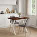 Masă de dining pătrată 110 x 55 x 75 cm Lemn Solid de Acacia - WALTI WALTI