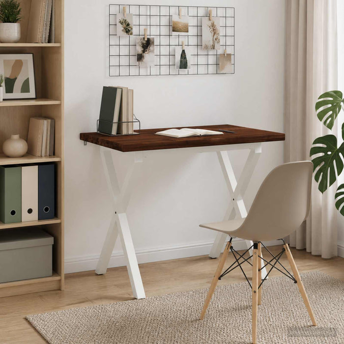 Masă de dining pătrată 110 x 55 x 75 cm Lemn Solid de Acacia - WALTI WALTI