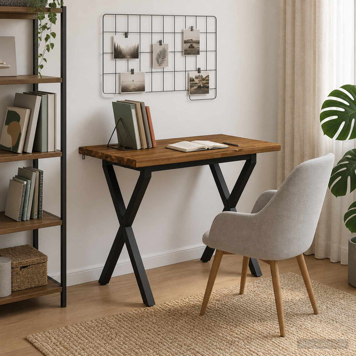 Masă de dining pătrată 110 x 55 x 75 cm Lemn Solid de Acacia - WALTI WALTI