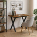 Masă de dining pătrată 110 x 55 x 75 cm Lemn Solid de Acacia - WALTI WALTI