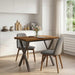 Masă de dining pătrată 110 x 55 x 75 cm Lemn Solid de Acacia - WALTI WALTI