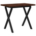 Masă de dining pătrată 110 x 55 x 75 cm Lemn Solid de Acacia - WALTI WALTI